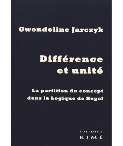 Difference et unite la partition du concept dans logique de