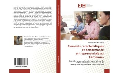 Elements caracteristiques et performance entrepreneuriale au