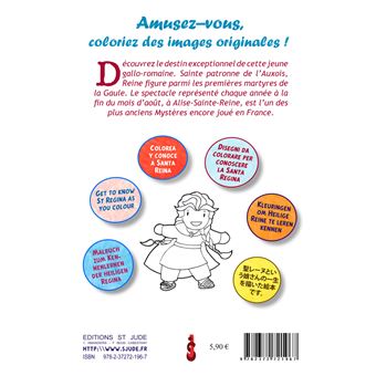 Je colorie avec sainte Reine