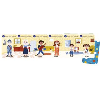 L'histoire jeux de 7 familles