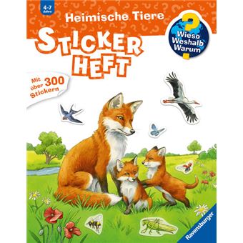 WWW STICKER HEIMISCHE TIERE-RA