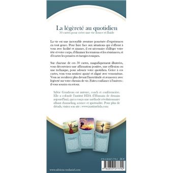 La Légèreté au quotidien - 50 cartes pour créer une vie douce et fluide
