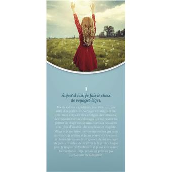 La Légèreté au quotidien - 50 cartes pour créer une vie douce et fluide
