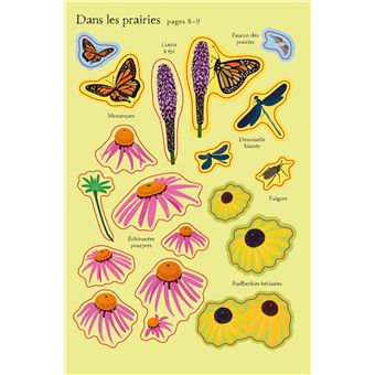 Les fleurs sauvages - Mes petits autocollants Usborne