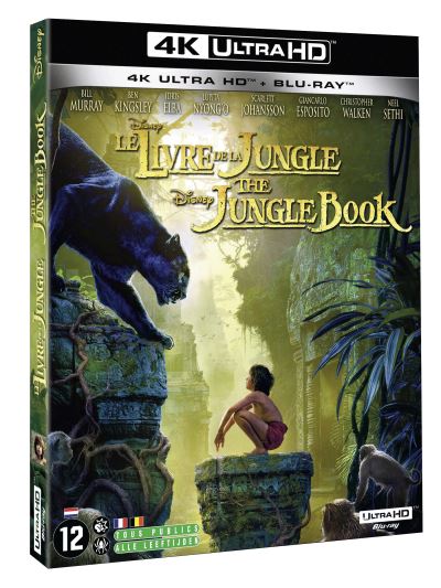 Le Livre de la Jungle Blu-ray 4K Ultra HD