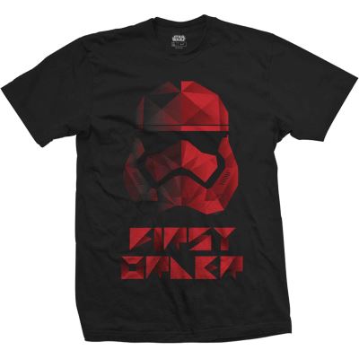 T-Shirt Born Authentic Star Wars Episode 8 BB8 Gold Homme Taille L Noir