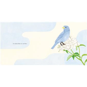 Un oiseau, une fleur