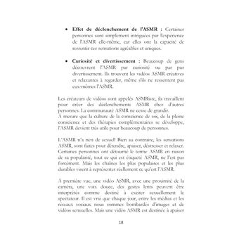 Apaisez votre mental grâce à l'ASMR
