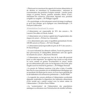 Cancer, Panorama des solutions naturelles