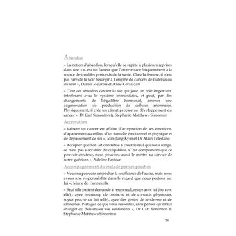 Cancer, Panorama des solutions naturelles