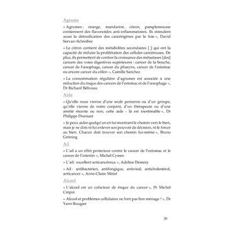 Cancer, Panorama des solutions naturelles