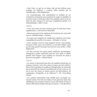 Cancer, Panorama des solutions naturelles