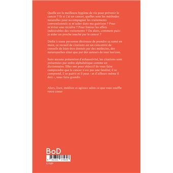 Cancer, Panorama des solutions naturelles