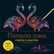 Livre à gratter : Flamants roses