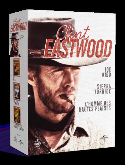 Clint Eastwood, Coffret 3 Westerns DVD