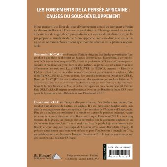 Les fondements de la pensée africaine