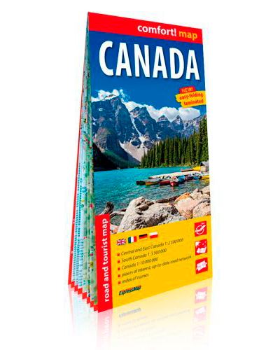 Canada (ang) 1/2m500 (carte grand format laminée)