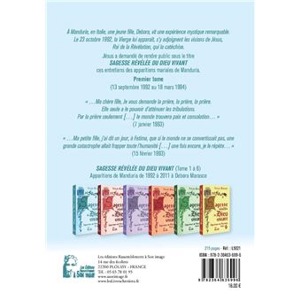 Sagesse révélée du Dieu vivant - Apparitions de Manduria tome 1 -  L5021