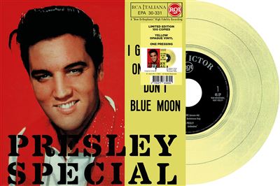 Presley Special Edition Limitée Vinyle Jaune