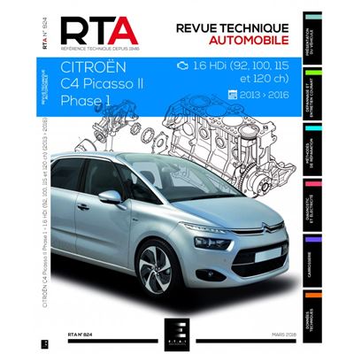 Revue technique automobile 824.1 Qashqai II 1.5 DCI 110 CV depuis 2014