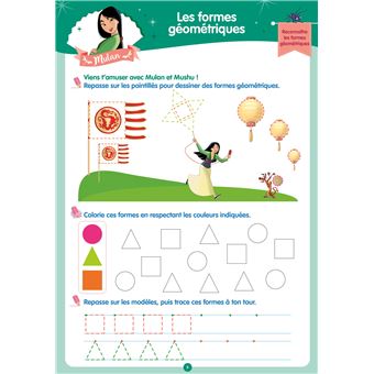 Disney - Princesses - De la Moyenne à la Grande Section - Cahier de vacances 2023