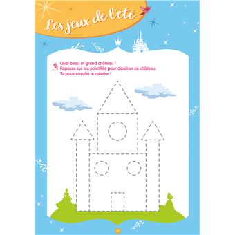 Disney - Princesses - De la Moyenne à la Grande Section - Cahier de vacances 2023
