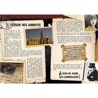 Coffret Escape game Arsène Lupin contre Sherlock Holmes