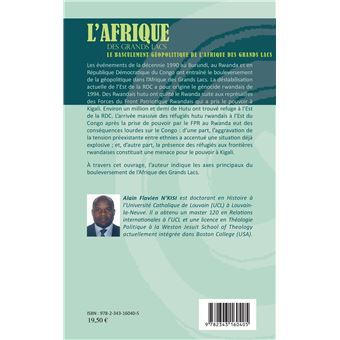Le basculement géopolitique de l'Afrique des Grands Lacs