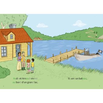 Premières lectures autonomes Montessori Niveau 3 - Un jour sur l'eau