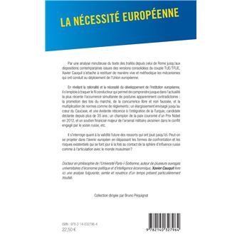 La nécessité européenne