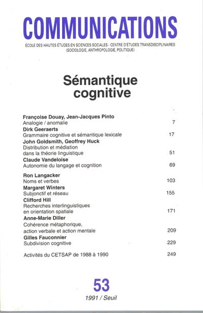 Sémantique cognitive