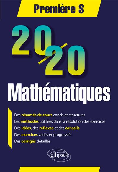 20/20 en mathématiques 1ère S
