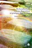 De la sollicitude comme disposition et pratique chez Ricoeur