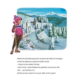 Livre Martine à la montagne - ValetMont - SnowUniverse, équipement outdoor  et skis