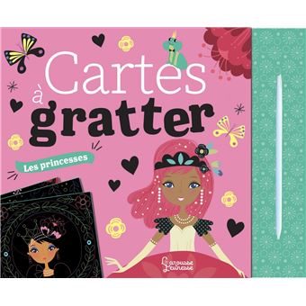 Cartes à gratter : les princesses
