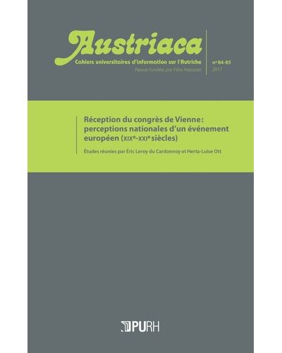 Austriaca,84-85:reception du congres de vienne