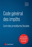 Code général des impôts 2023