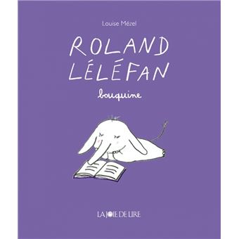 Roland Léléfan bouquine