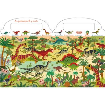 Cherche et trouve les dinosaures