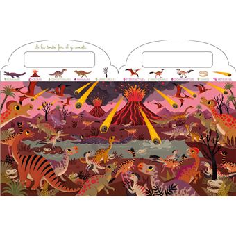 Cherche et trouve les dinosaures