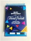 Bloc de jeux effacable - Trivial Pursuit