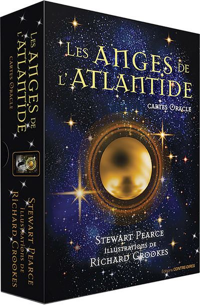 Les Anges de l'Atlantide - Cartes Oracles Avec 44 cartes - Stewart Pearce - Contre-Dires - Boîte ou accessoire - Jeux livres objets - Contre Dires