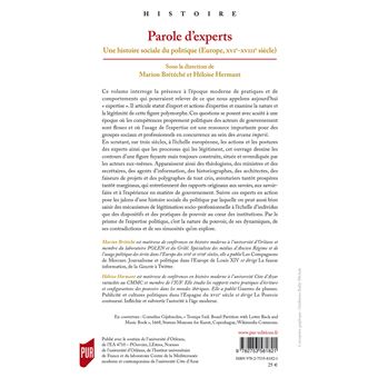 Parole d'experts