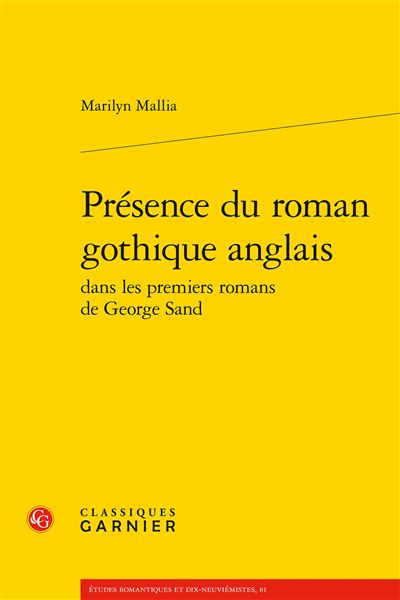 Présence du roman gothique anglais