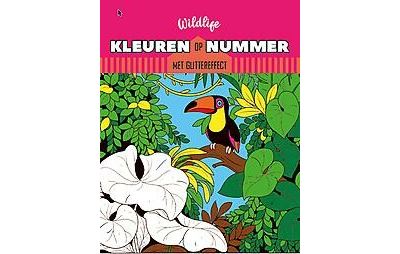 Kleuren op nummer - Wildlife