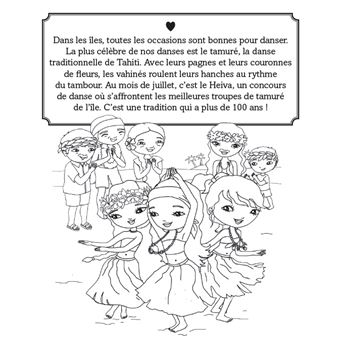 Minimiki - Ma pochette cartes à gratter et à colorier - Mohea à Tahiti