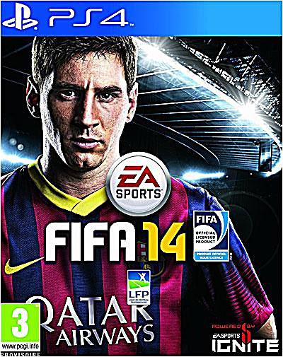 Pochette avant du jeu FIFA 14 PS4