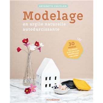 Modelage en argile naturelle autodurcissante