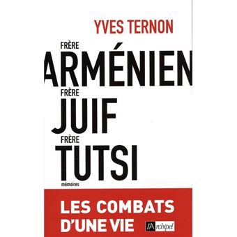 Frère arménien, frère juif, frère tutsi