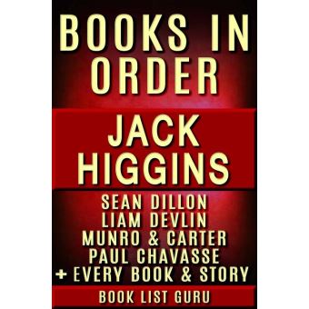 Jack Higgins Book in Order: Sean Dillon series, Liam Devlin series ...